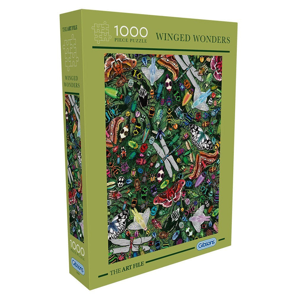 G The Art File Winged Wonders 1000pc