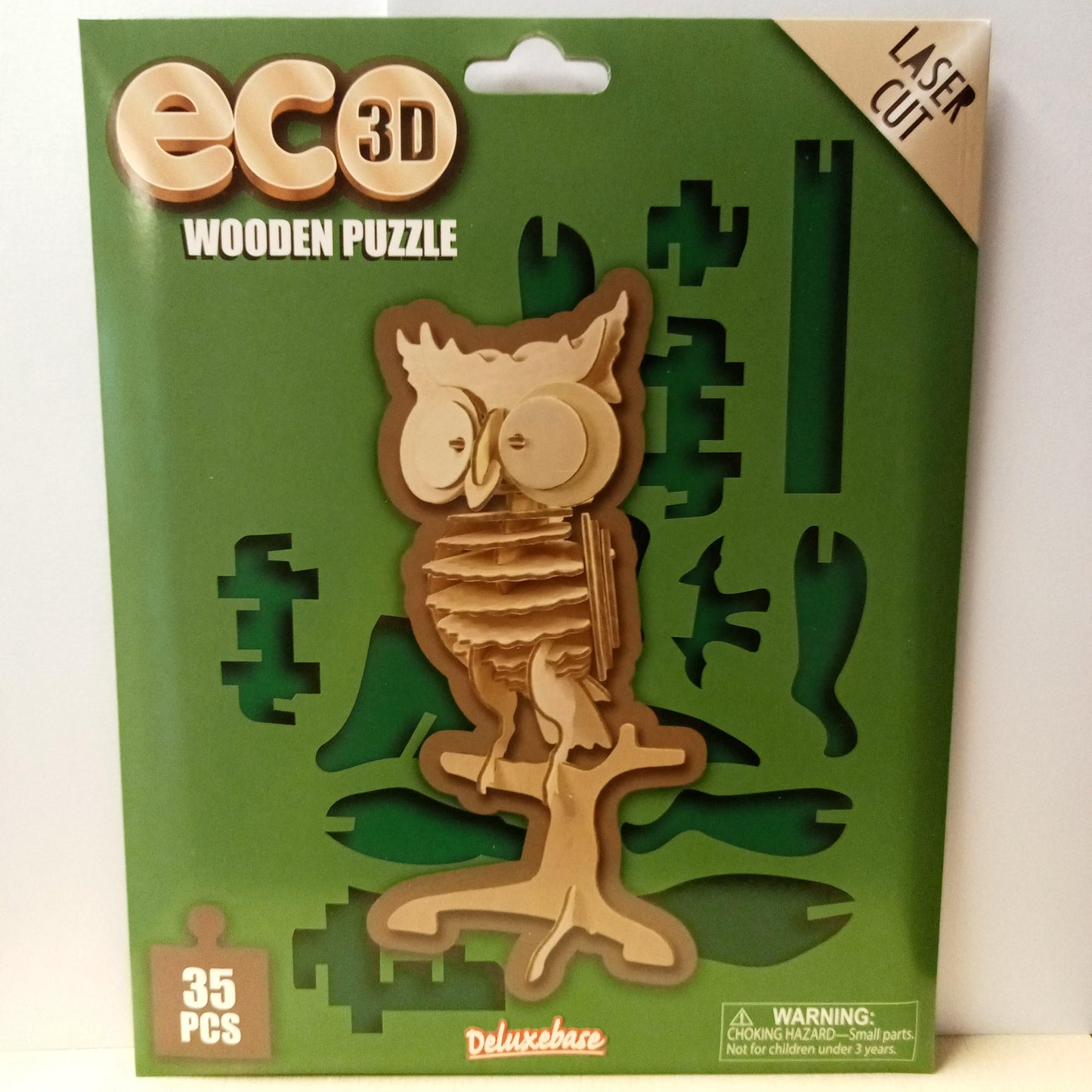 Eco 3D Wooden Puzzle Owl