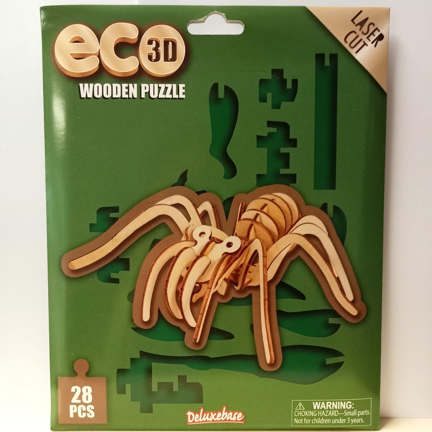 Eco 3D Wooden Puzzle Tarantula