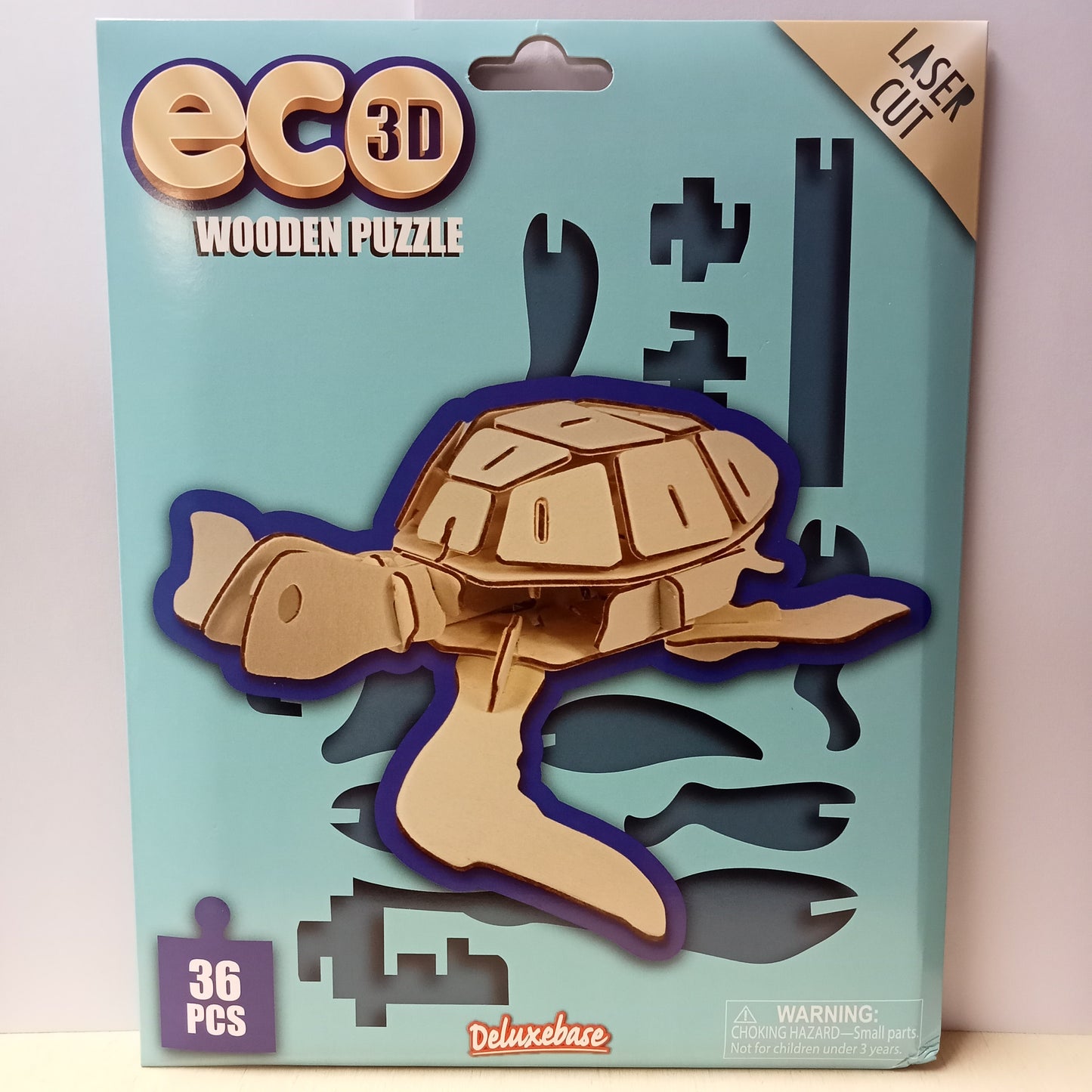 Eco 3D Wooden Puzzle Sea Turtle