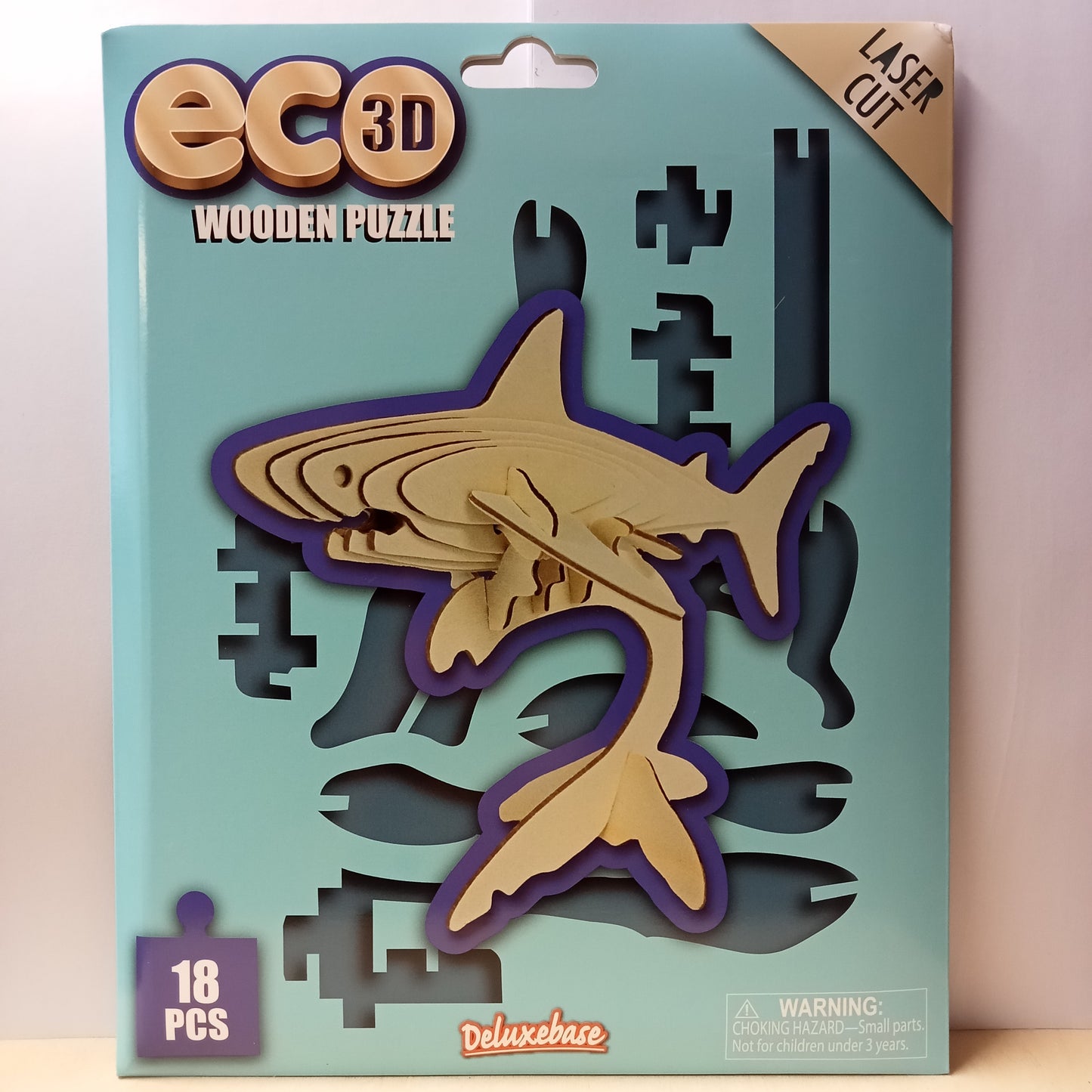 Eco 3D Wooden Puzzle Shark