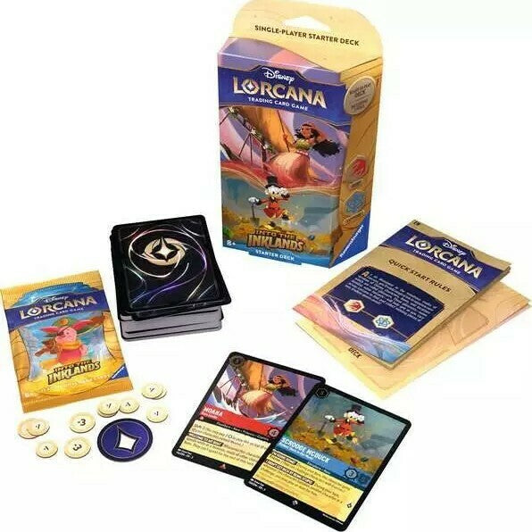 Lorcana Into the Inklands Starter Deck Ruby and Sapphire