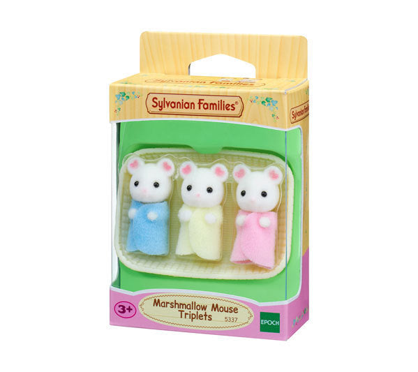 5337 Sylvanian Marshmallow Mouse Triplets